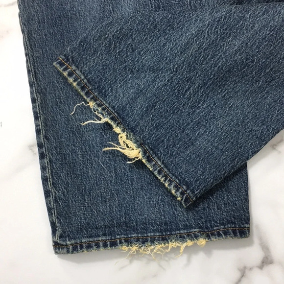 Universal Thread Vintage Straight Jeans Womens 18/34R Medium‎ Wash Cotton Denim - Picture 5 of 12